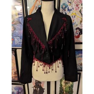 Foxblood Shop Blood Drip Blazer NWT Sz M